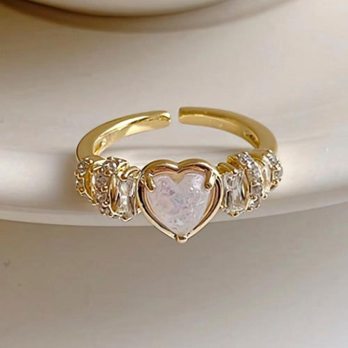 Damesring Hart Diamant