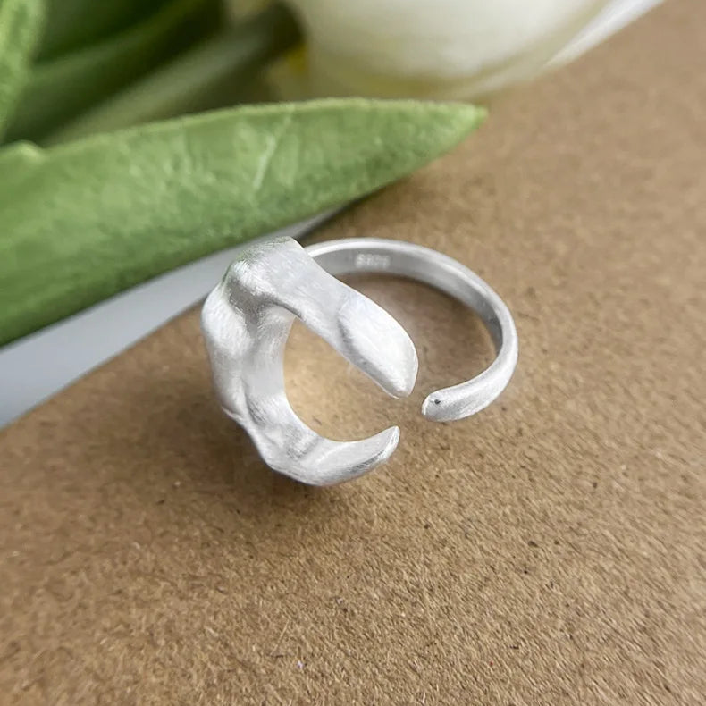 Bague Croissant de Lune Pour Femme