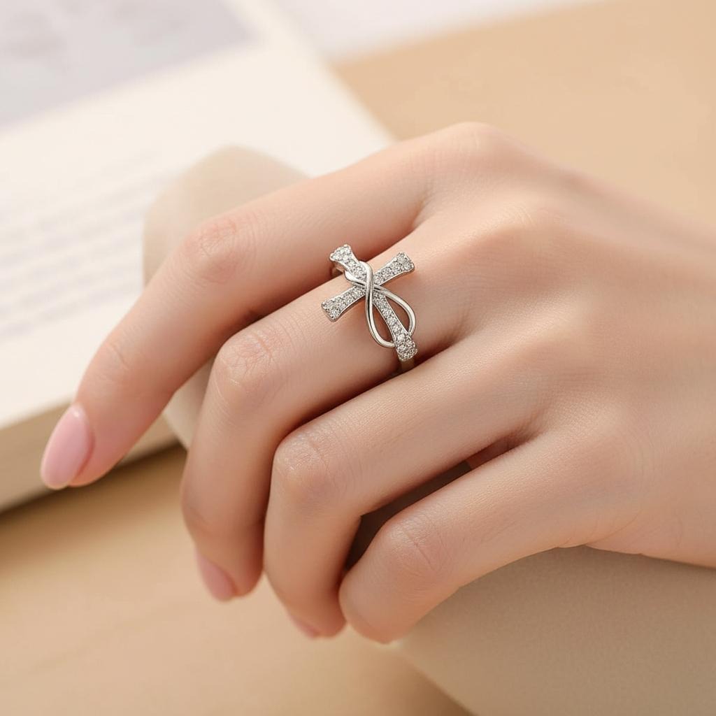 Christelijk Kruis Ring Dames