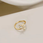 Kruis en Hart Ring Dames