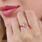 Bague d'anxiété ajustable Sakura