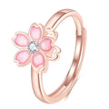 Bague d'anxiété ajustable Sakura