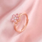 Bague d'anxiété ajustable Sakura