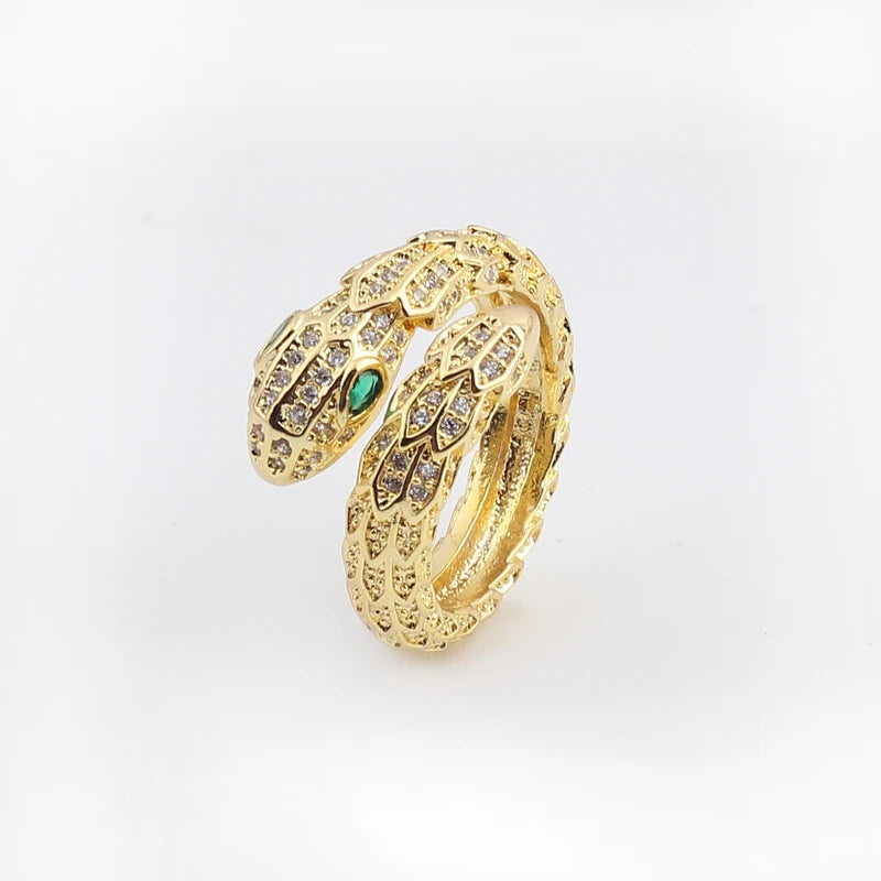 Bague Dorée Femme Serpent