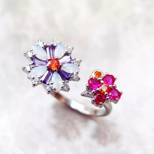 Duo Bloemen Ring - Exception®
