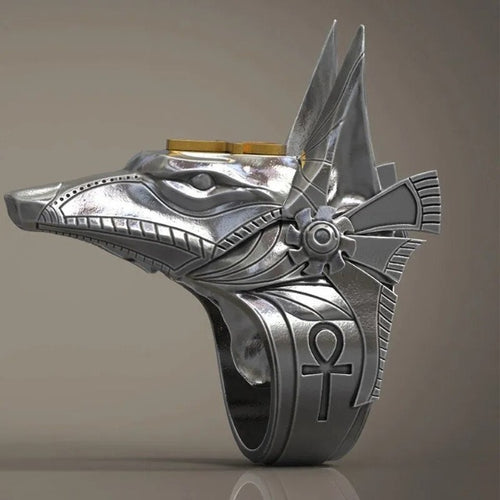 Antieke Egypte Anubis Ring