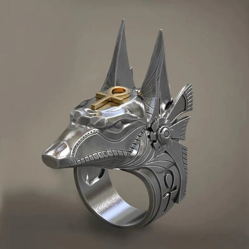 Antieke Egypte Anubis Ring