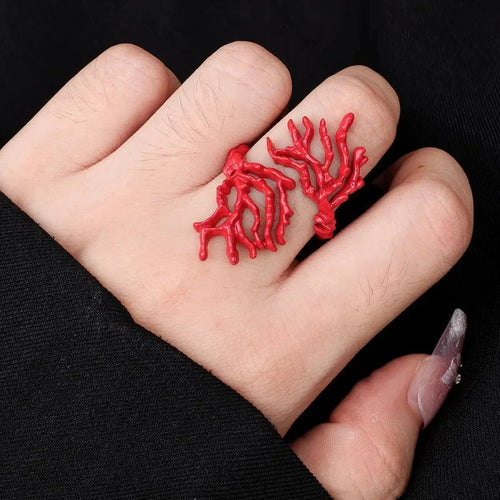 Bague en Branches Corail