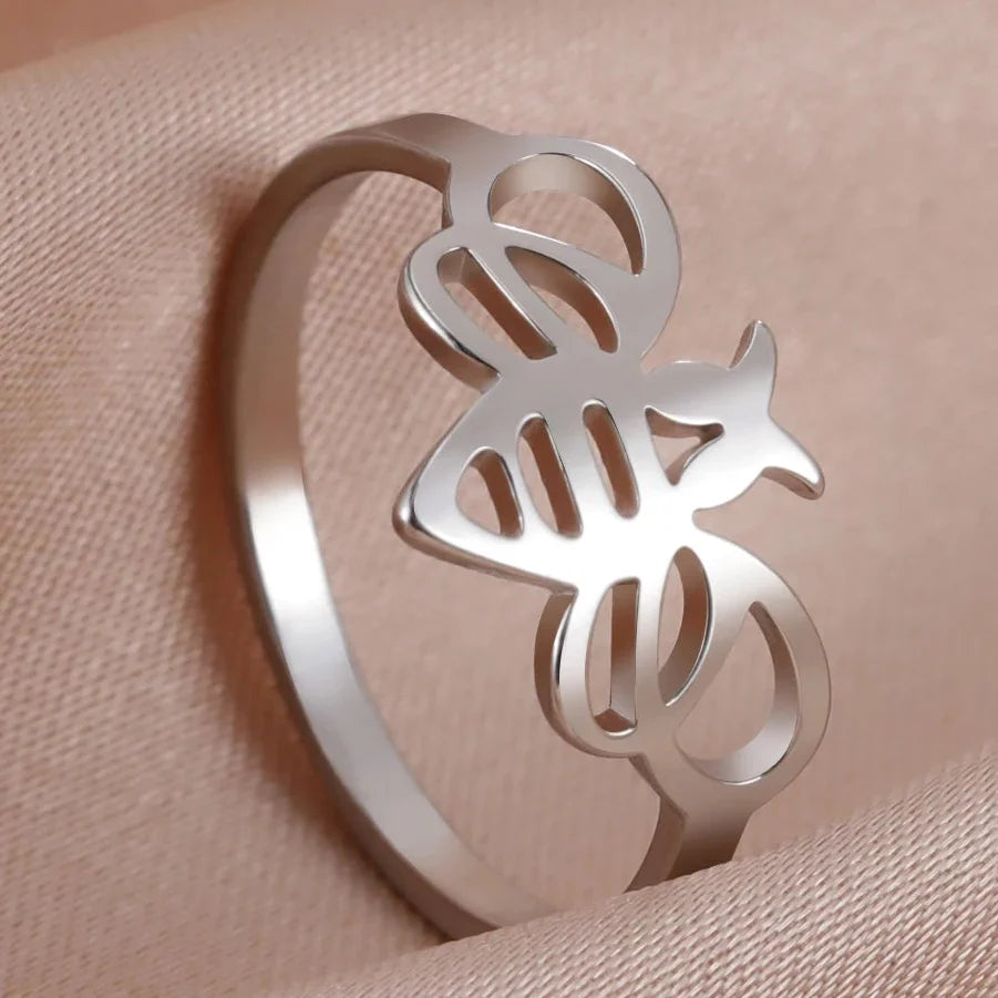 Damesring bij zilver