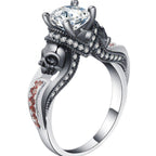Skull Ring met Diamant