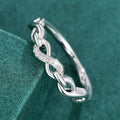 Schitterende infinity-ring
