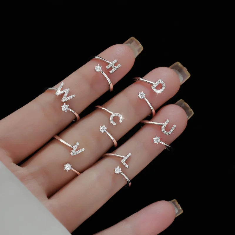 Initialenring voor dames