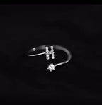 Initialenring voor dames h