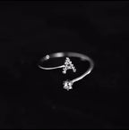 Initialenring voor dames a