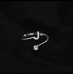 Initialenring voor dames j