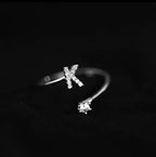 Initialenring voor dames k