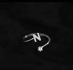 Initialenring voor dames n