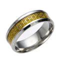 Brede herenring met <span data-glossary-id="etoiles-de-david">Davidsterren</span> joods symbool goud