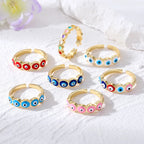 Ring Turks Blauw Boze Oog