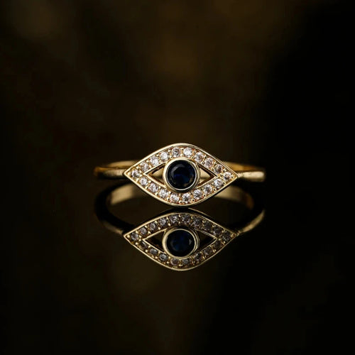 Ring Blauwe Turkse Boze Oog