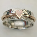 Kleine Gekleurde Hart Ring 