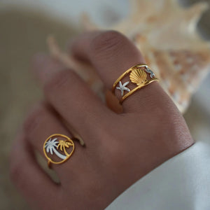 Ronde Ring met Palmbomen 