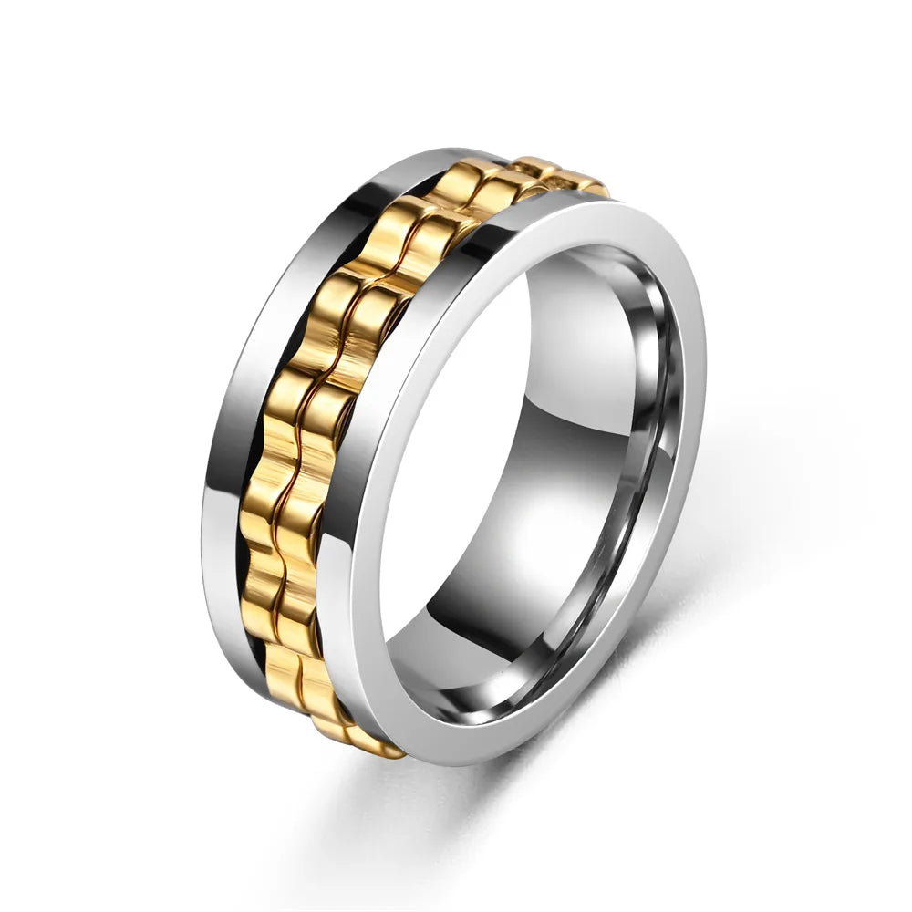 Draaibare Anti-Stress Ring voor Mannen 