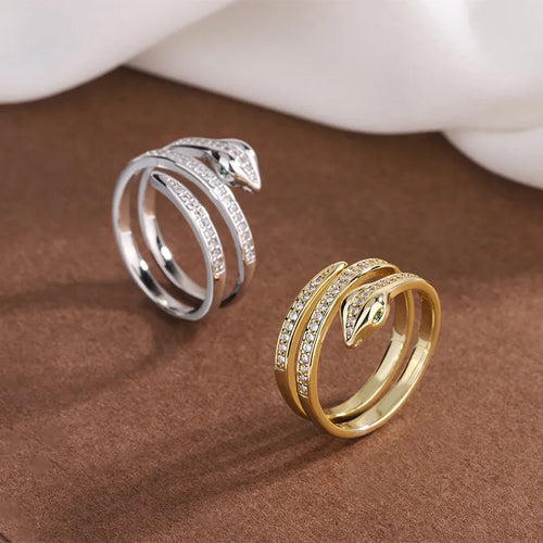 Slang Ring Reptiel Dames