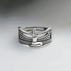 Bague Style Ancien Cleopâtre Reine D'Egypte