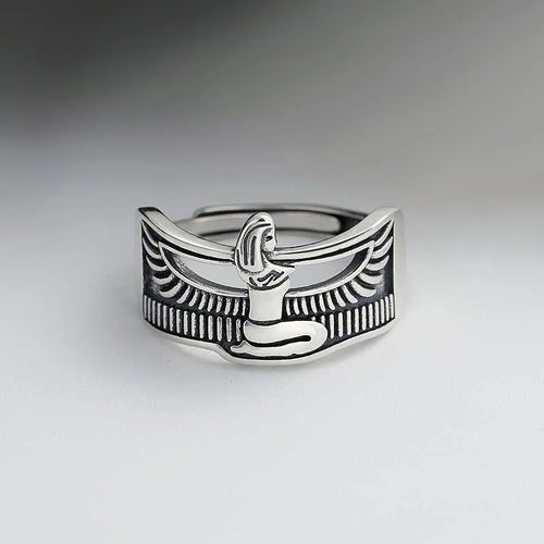 Ring in Oude Stijl Cleopatra Koningin van Egypte