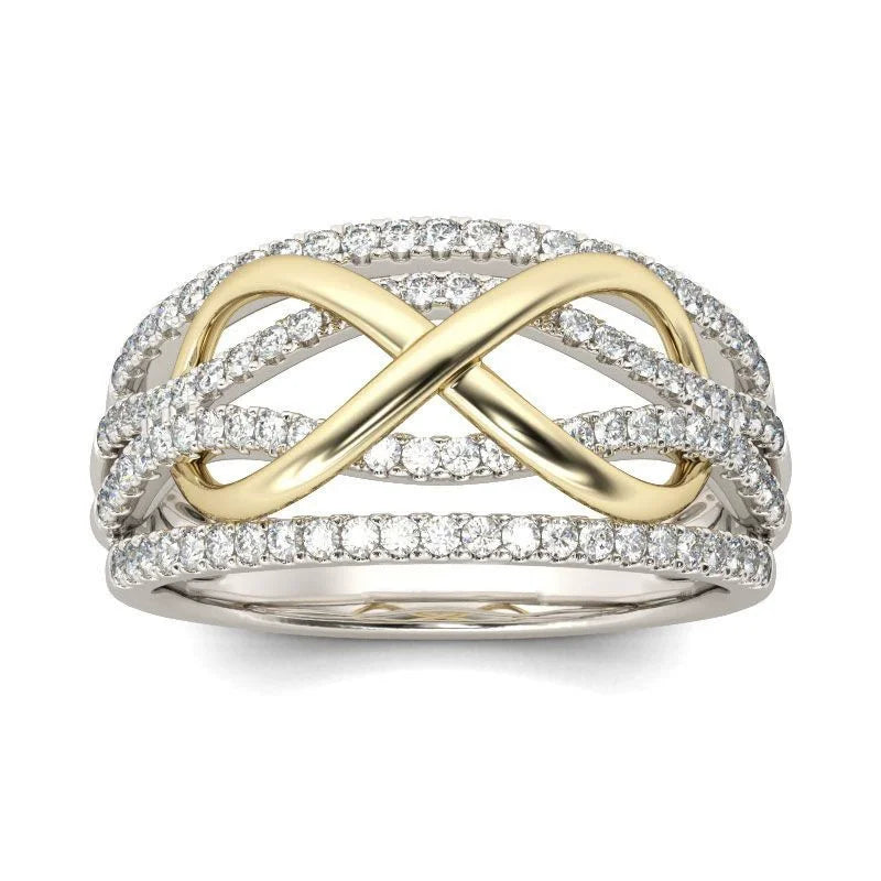 Infinity symbool ring damesring