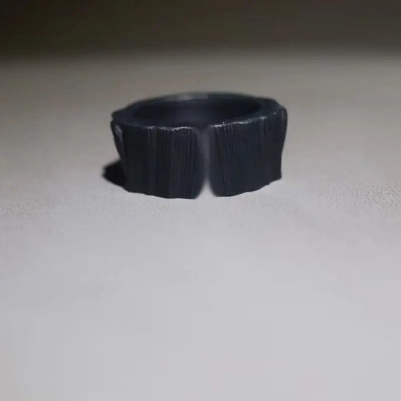 Bague Tête de Bouddha noir