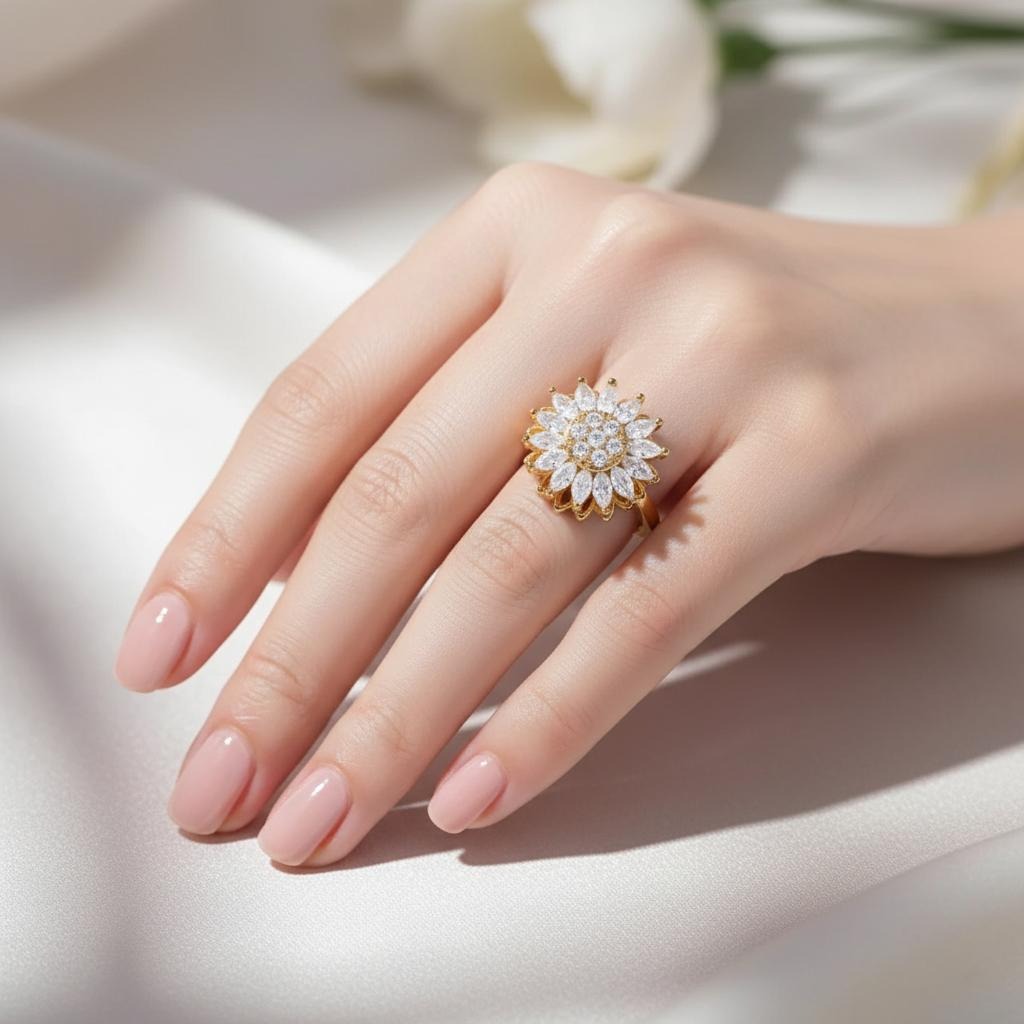 Zonnebloem Anti-Stress Ring 