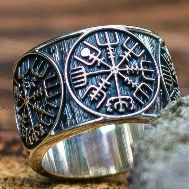 Vegvisir Viking Ring