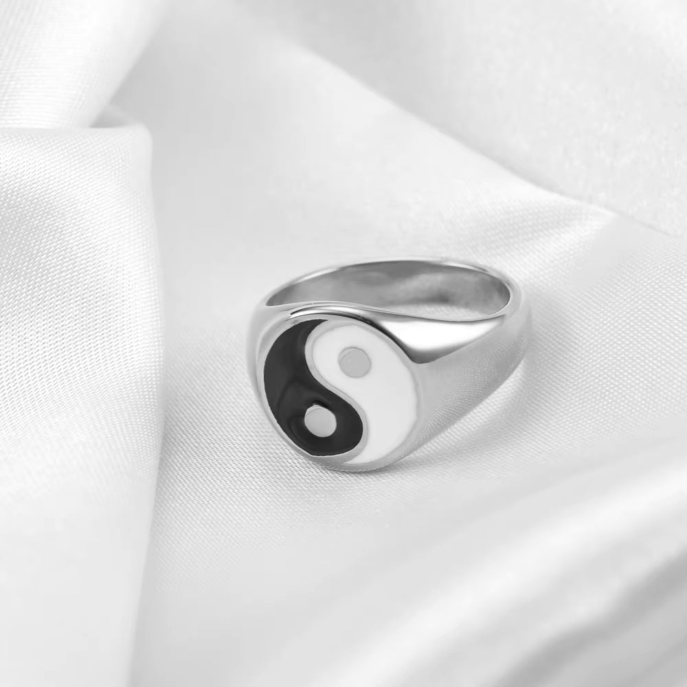 Yin Yang Zegelring