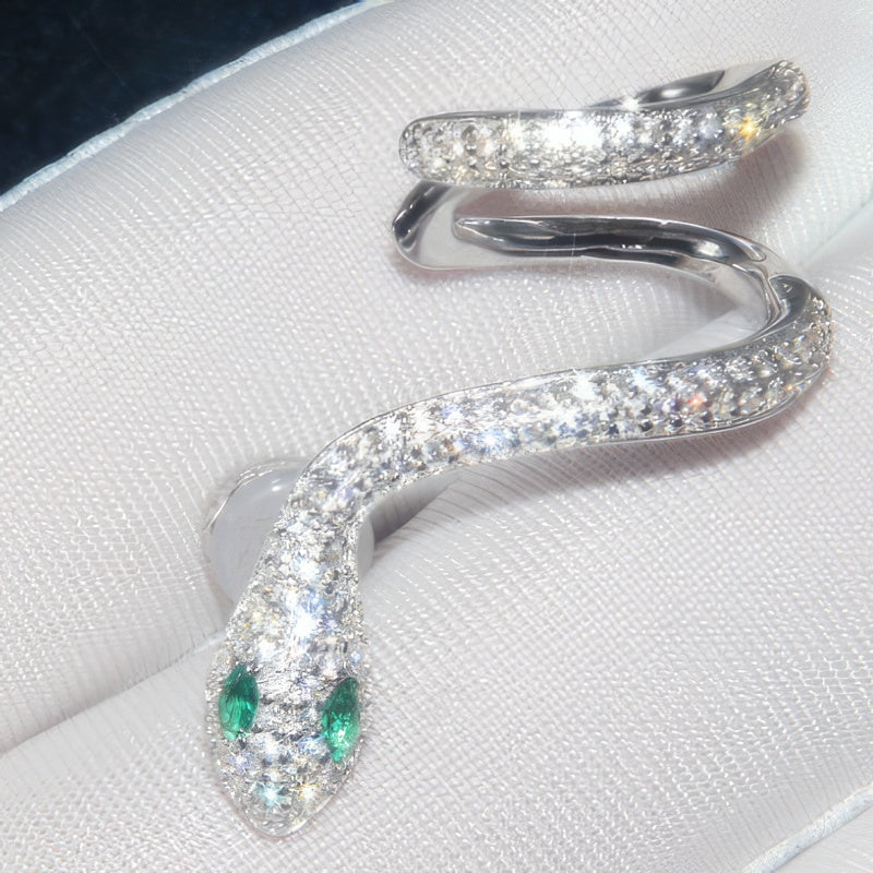 Gouden Slang Oorbellen