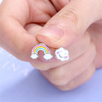 Regenboogoorbellen