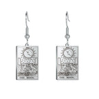 Boucles d'oreilles carte de tarot