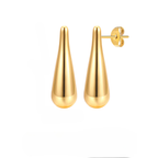 Boucles d'Oreilles Clou Fine Goutte d'Eau