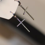 Kruis Oorbellen Diamant