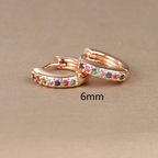 Regenboog oorbellen voor dames 