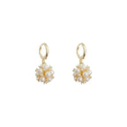 Boucles d'Oreilles Femme avec Perles et Strass