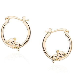 Boucles D'Oreilles Koala Anneaux