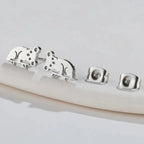 Boucles D'Oreilles Koala Mignonnes Argent
