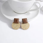 Hangende Oorbellen in Boheemse Stijl met Natuurlijke Uitstraling 