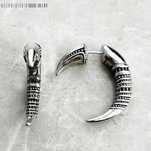 Boucles d'Oreilles Serres d'Argent - Exception®