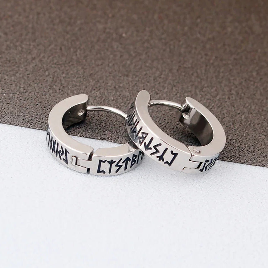 Viking Hoop Oorbellen voor mannen, vrouwen, Nordic Celtics