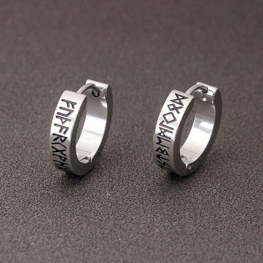 Viking Hoop Oorbellen voor mannen, vrouwen, Nordic Celtics