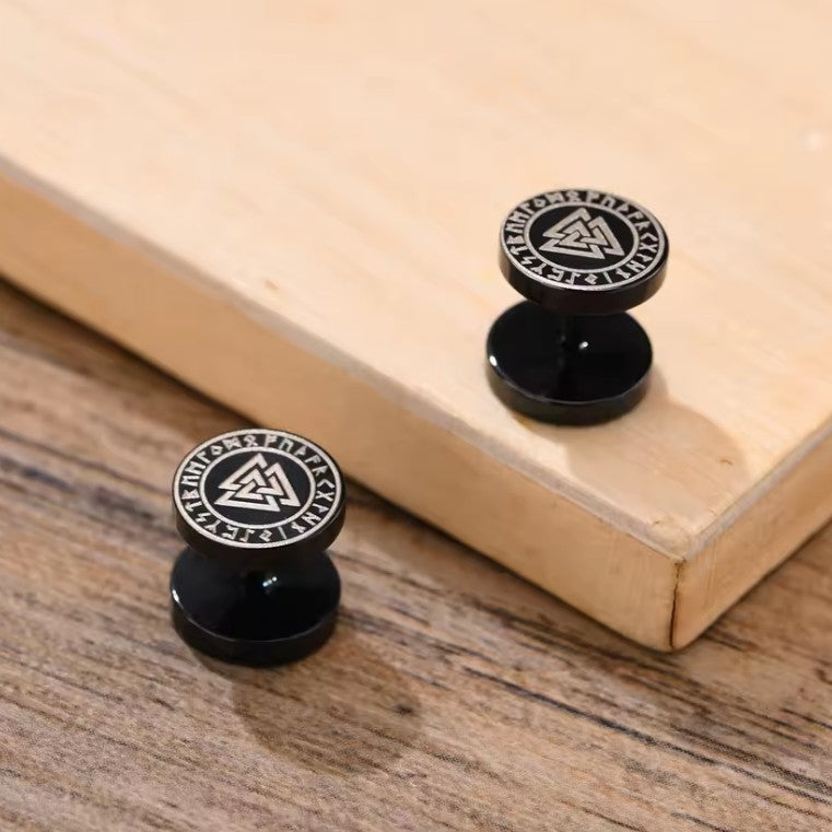 Viking oorbellen voor mannen 