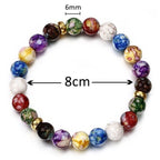 7 Chakra Armband Man Vrouw Kind Stenen 